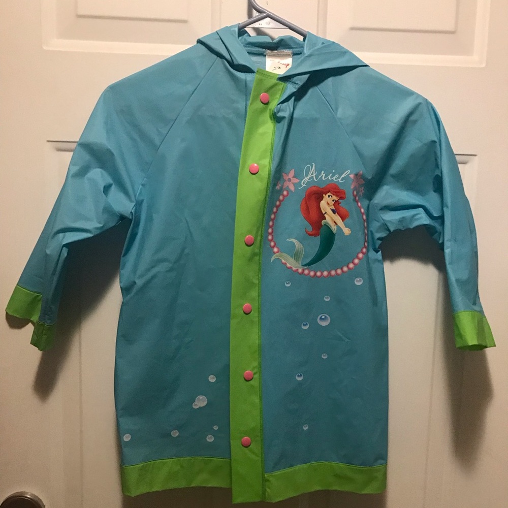 Girl’s Disney Ariel Rain Jacket